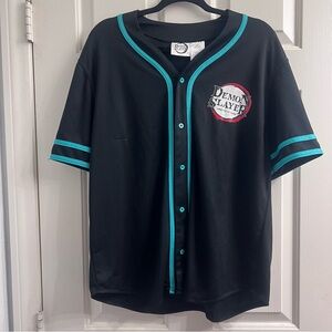 Demon Slayer Tanjiro Baseball Jersey – Size L